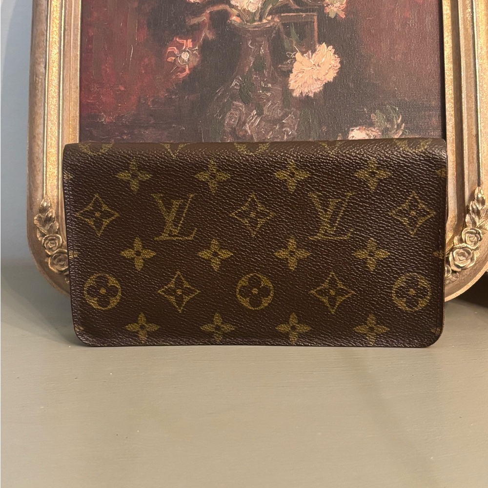 Authentic Louis Vuitton Monogram Zippy Wallet- Vintage 1998